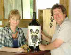 Saturday 12th November 2011- Lin Barrie and Jeremy Borg meet in Harare