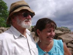 dad and Lorraine in Binga
