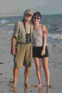 Gramps and Kelli in Mozambique