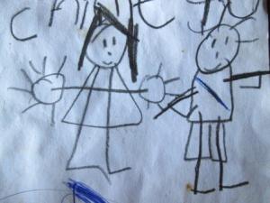 Kwane and Kowane , drawing by Jade Stockil 2013