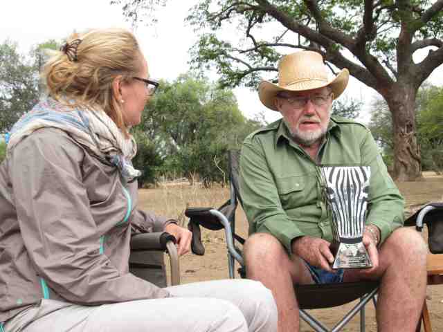 Clive chats to Nicole about the Prince William Award