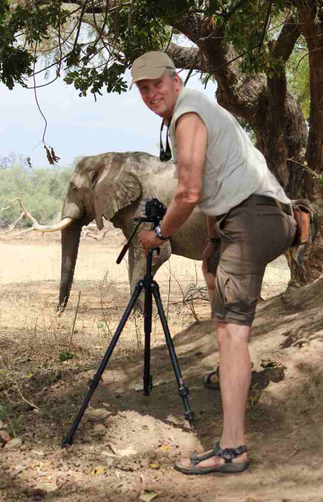 Brian Keating and gentle Bull
