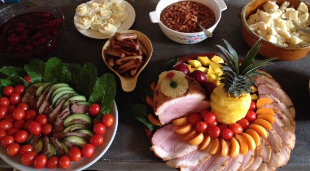 colcom sausages and ham