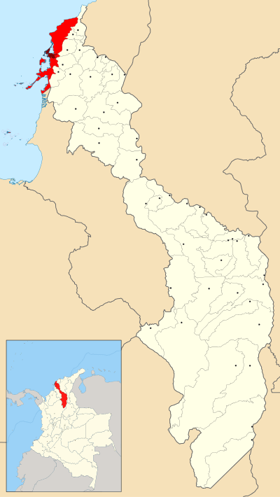 Cartagena map