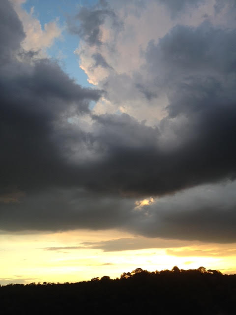 dark Tiepolo clouds...where are the angels...?!