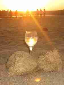 Full moon, wine and poop...