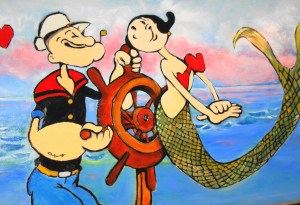 popeye and olive oil