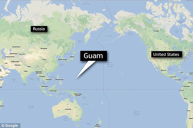 Guam map