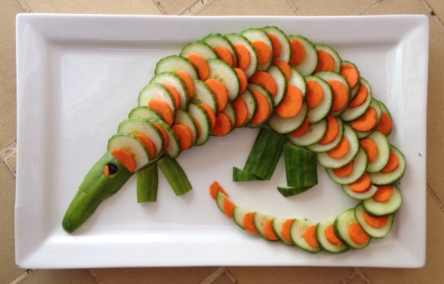 Cucumber carrot pangolin